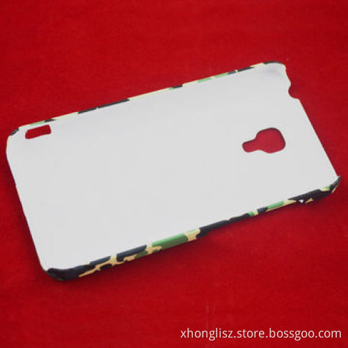Army green stickers PC phone case for Samsung S4